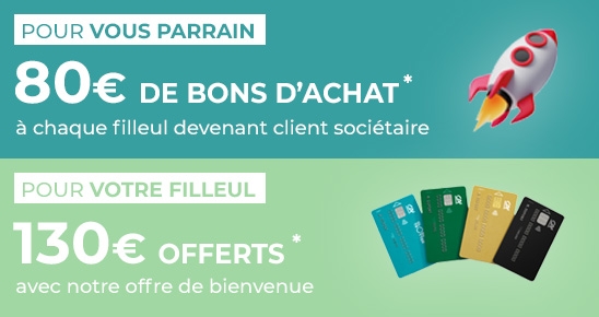 Satisfait de votre banque ? Et si vous parliez de nous à vos proches ?